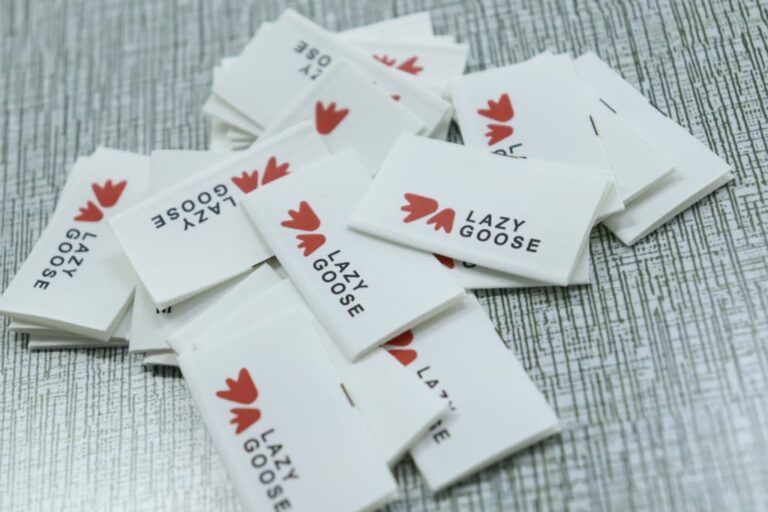 printed label