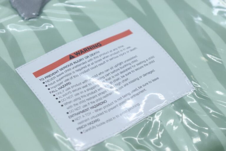 warning label