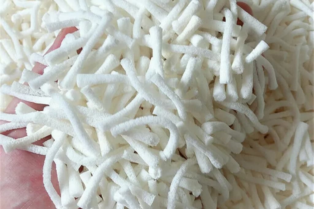 latex granules filling