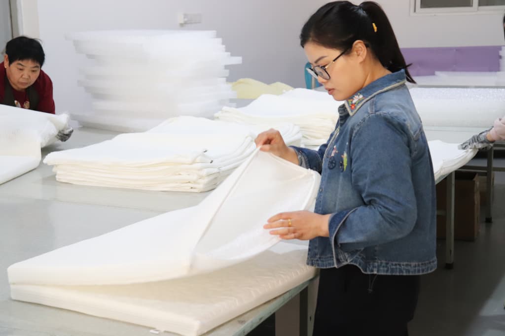 Mefiss Hometex factory location in Changshu, Jiangsu, China