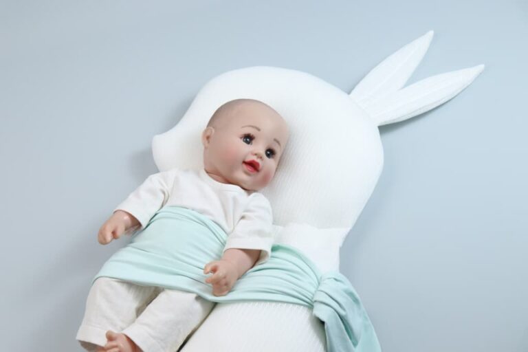 Anti Startle Bunny Baby Pillow