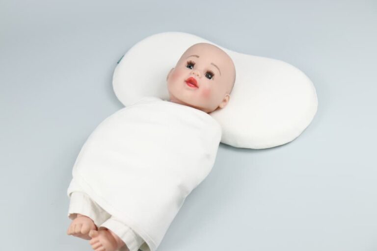 Silicone Swaddle Baby Pillow
