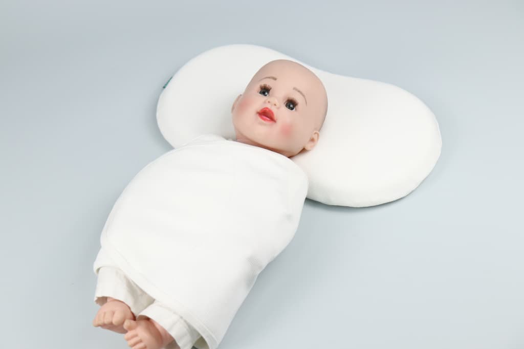 Silicone Swaddle Baby Pillow