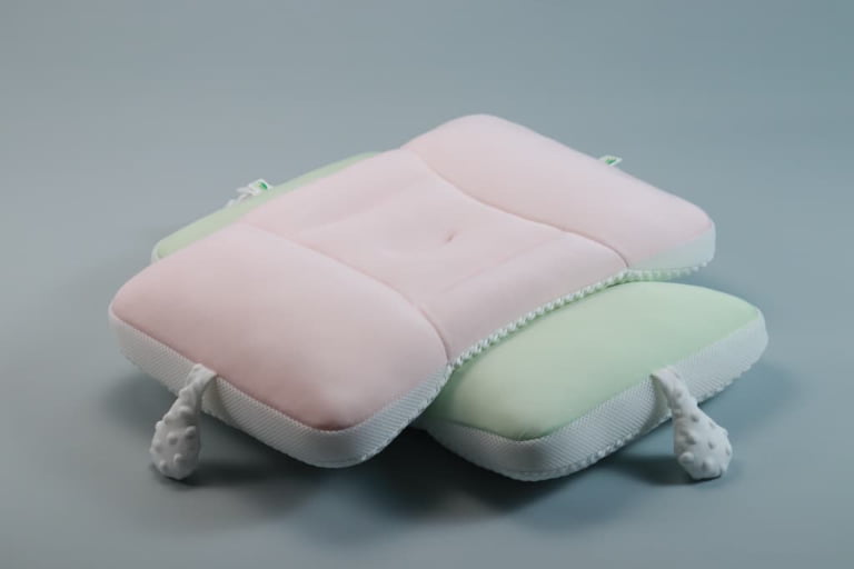 Three-Stage Dual Height Kids Cervical Pillow