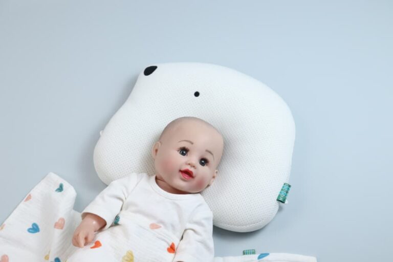 Adjustable Polar Bear Newborn Head Shaping Pillow