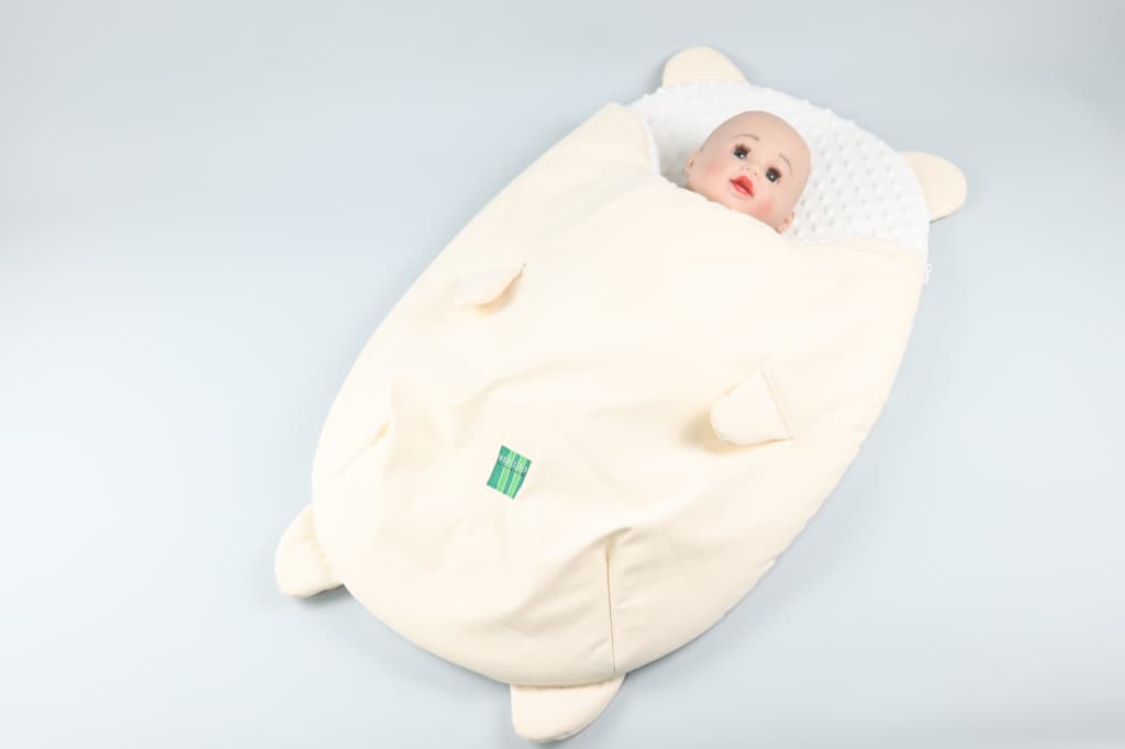 Bear Shaped Newborn Swaddle Sleeping Bag
