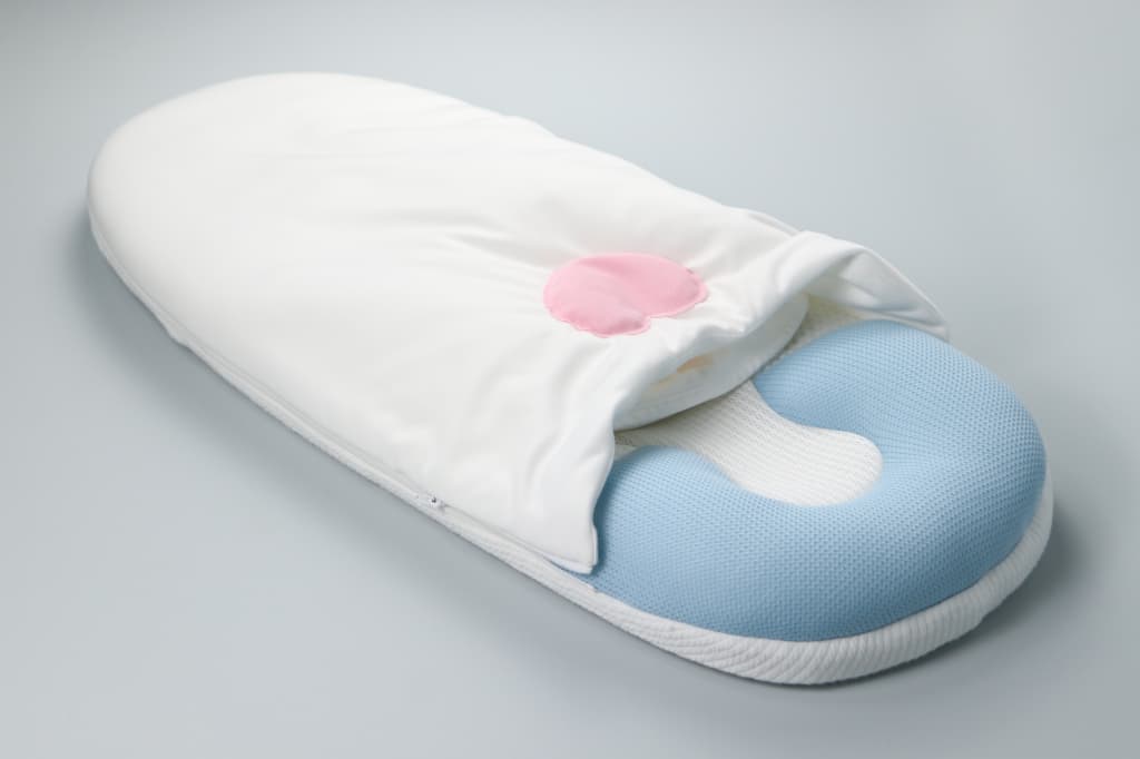Weighted Heart Quilt with Diaper Access