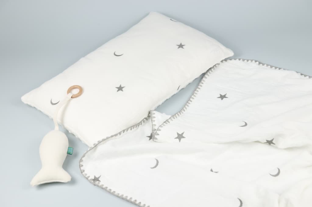Soft Quilted Cotton Gauze Side