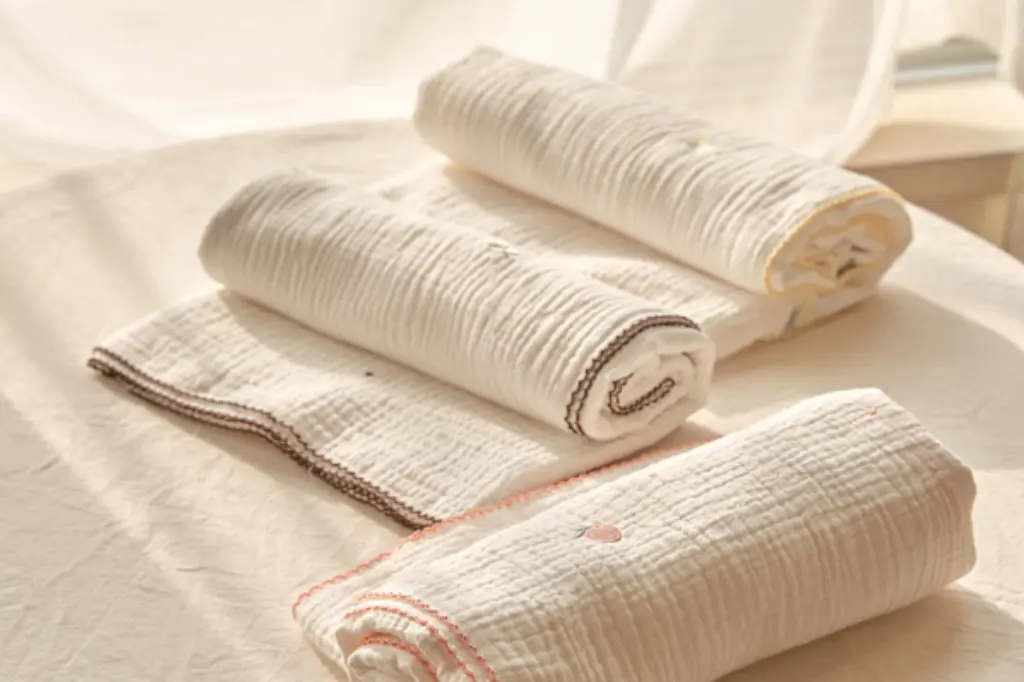 Four-Layer Cotton Gauze Construction