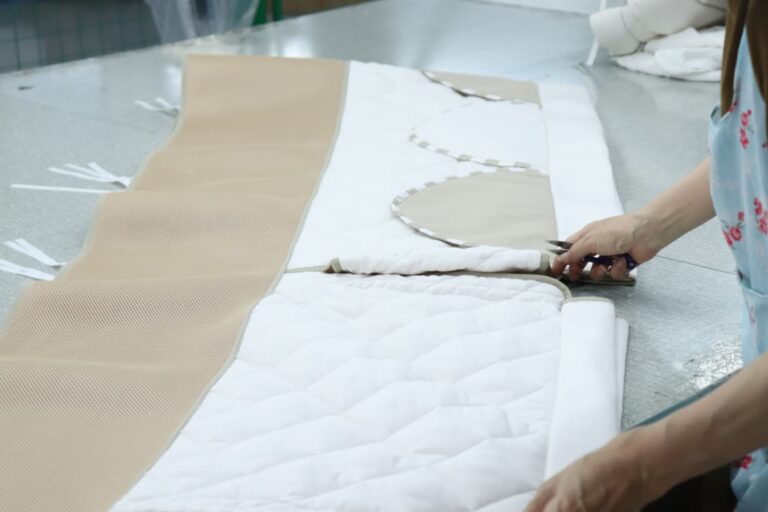 Precision Quilting detail 1