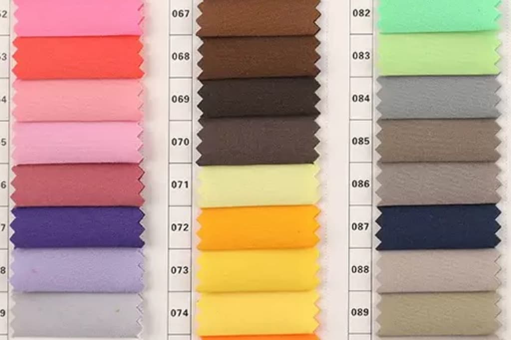 brushed poly fabric