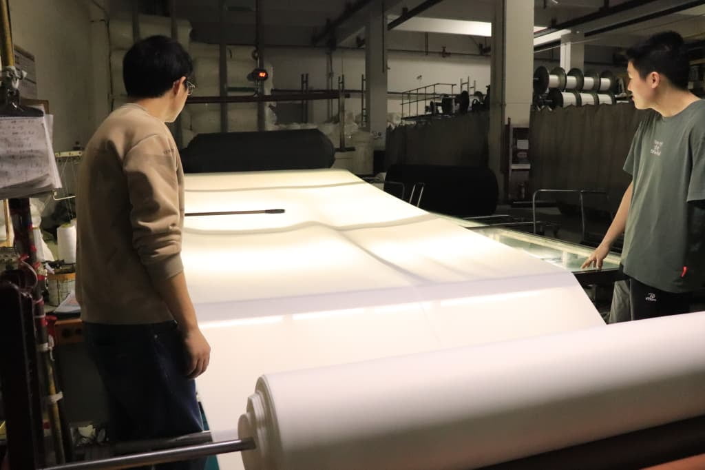 Mefiss greige fabric inspection process